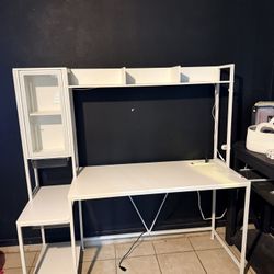Computer Desk With Led Lights 