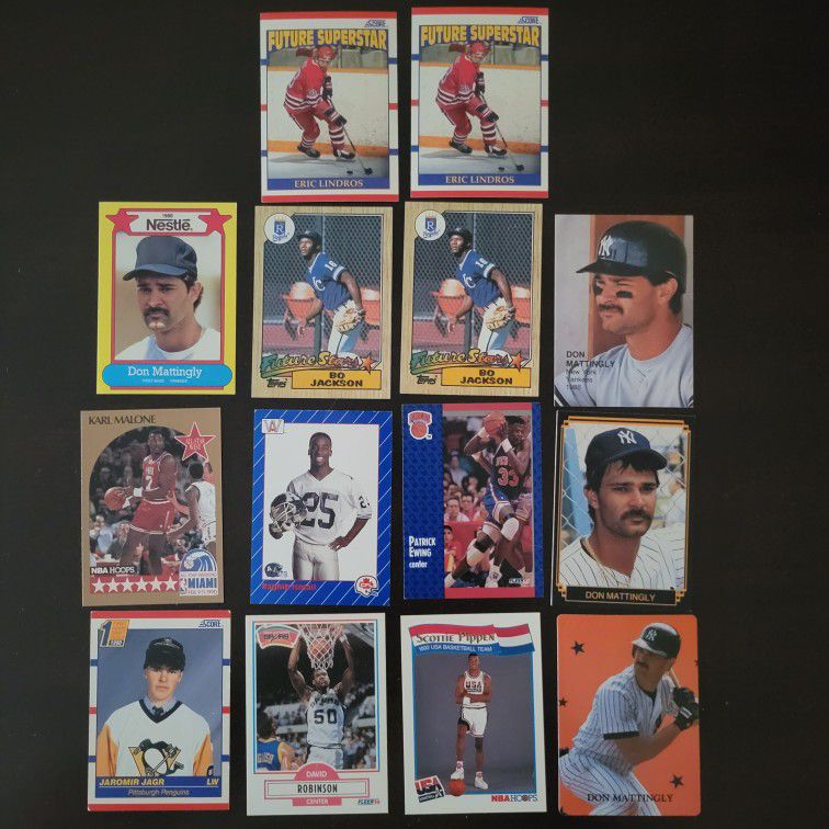 14 Misc Sports CARDS ! PERFECT SHAPE! Some Rookie Cards Good Value