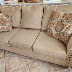 Couch, Loveseat, Ottoman, and Two Oversized Chairs