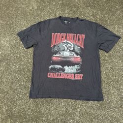 Hollister black Dodge Hellcat Challenger SRT graphic tee Size L #skater
