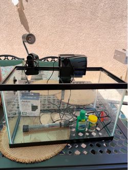 10 gallon tank set