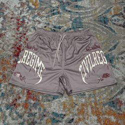 Civil Regime Sand Mesh Shorts
