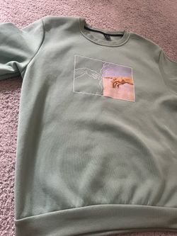 Olive H&M sweater size L