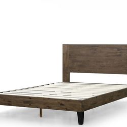 Wood Frame Queen Bed