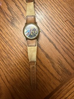 Rare Vintage Timex Jungle Cruise Leopard Watch NEEDS Battery 