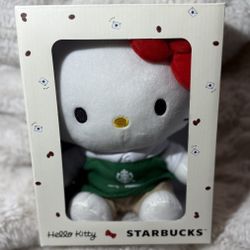 Hello Kitty x Starbucks Plushie 
