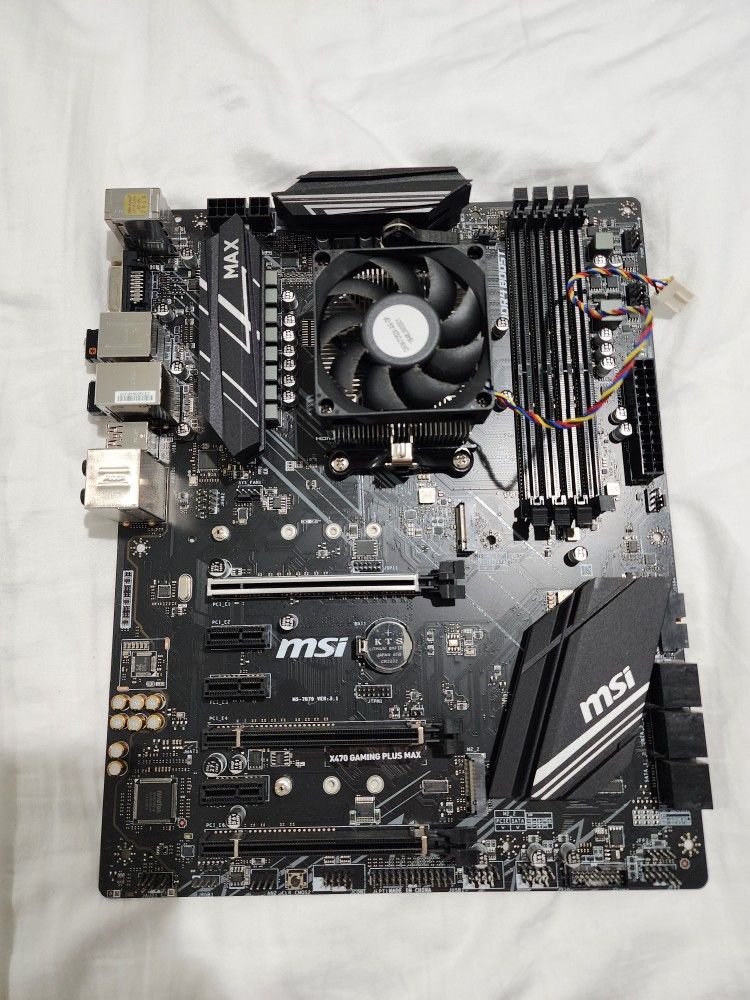 MSI
X470 Gaming Plus Max Motherboard