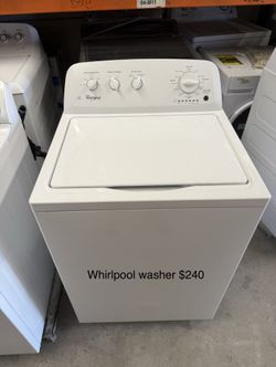Whirlpool Washer 