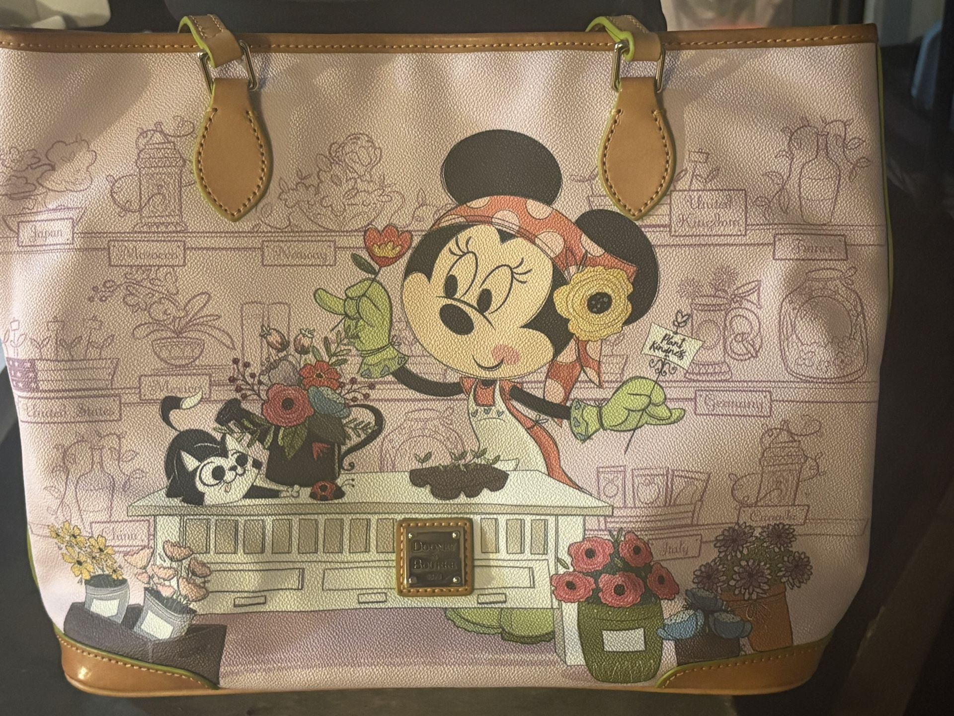 Dooney And Bourke And Burke Epcot, International Flower And Garden Festival 2018 Limited Release Authentic