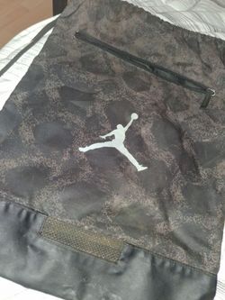 Jordan Jumpman Camo Drawstring Bag