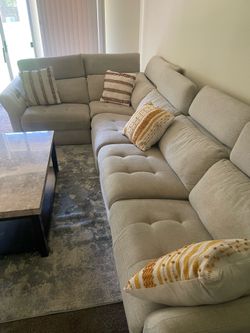 Sectional Sofa w/ Reclining Seats