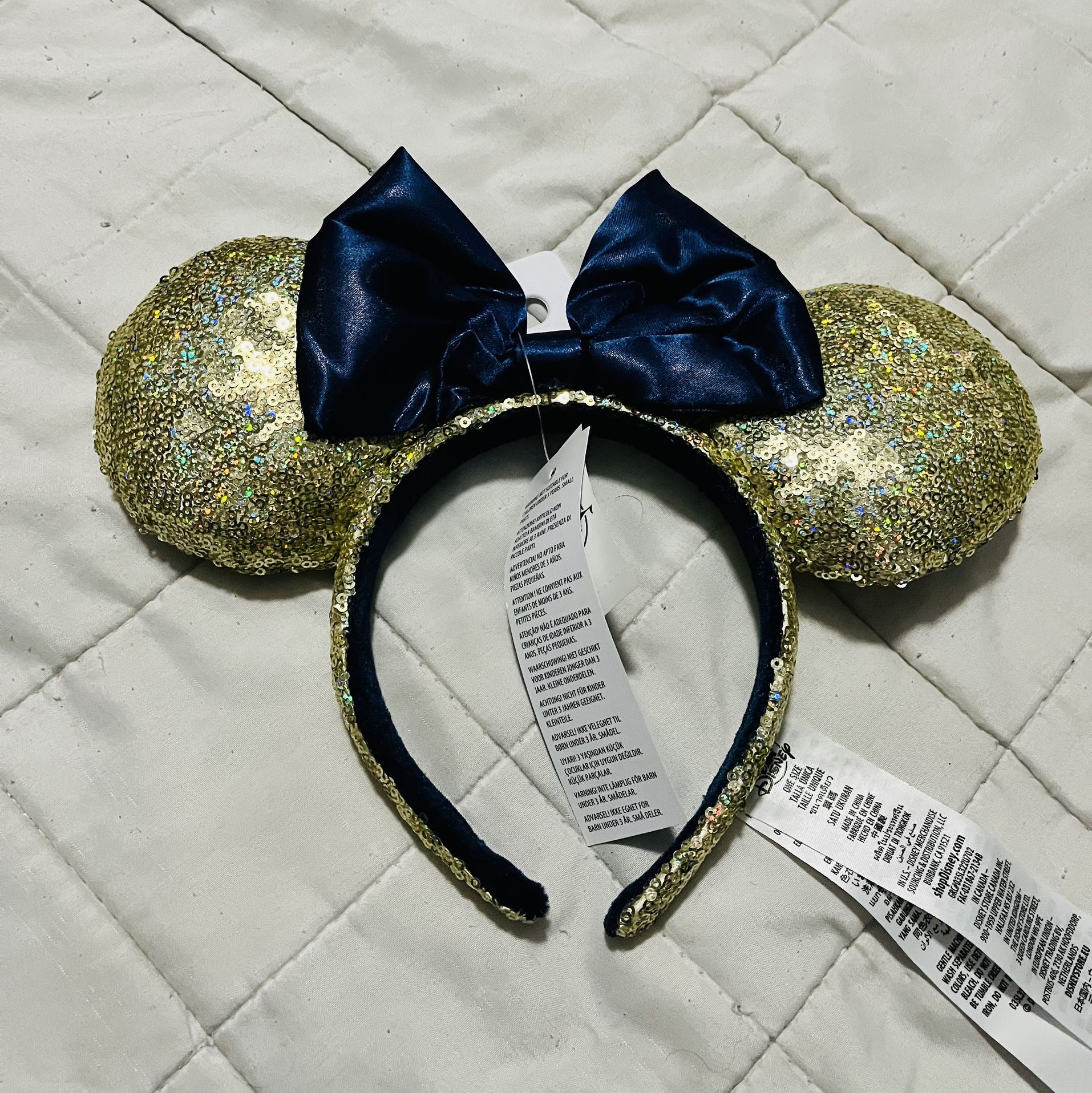 Gold Disney Ears