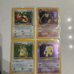 Pokemon Vintage Lot Charizard Eevee!!