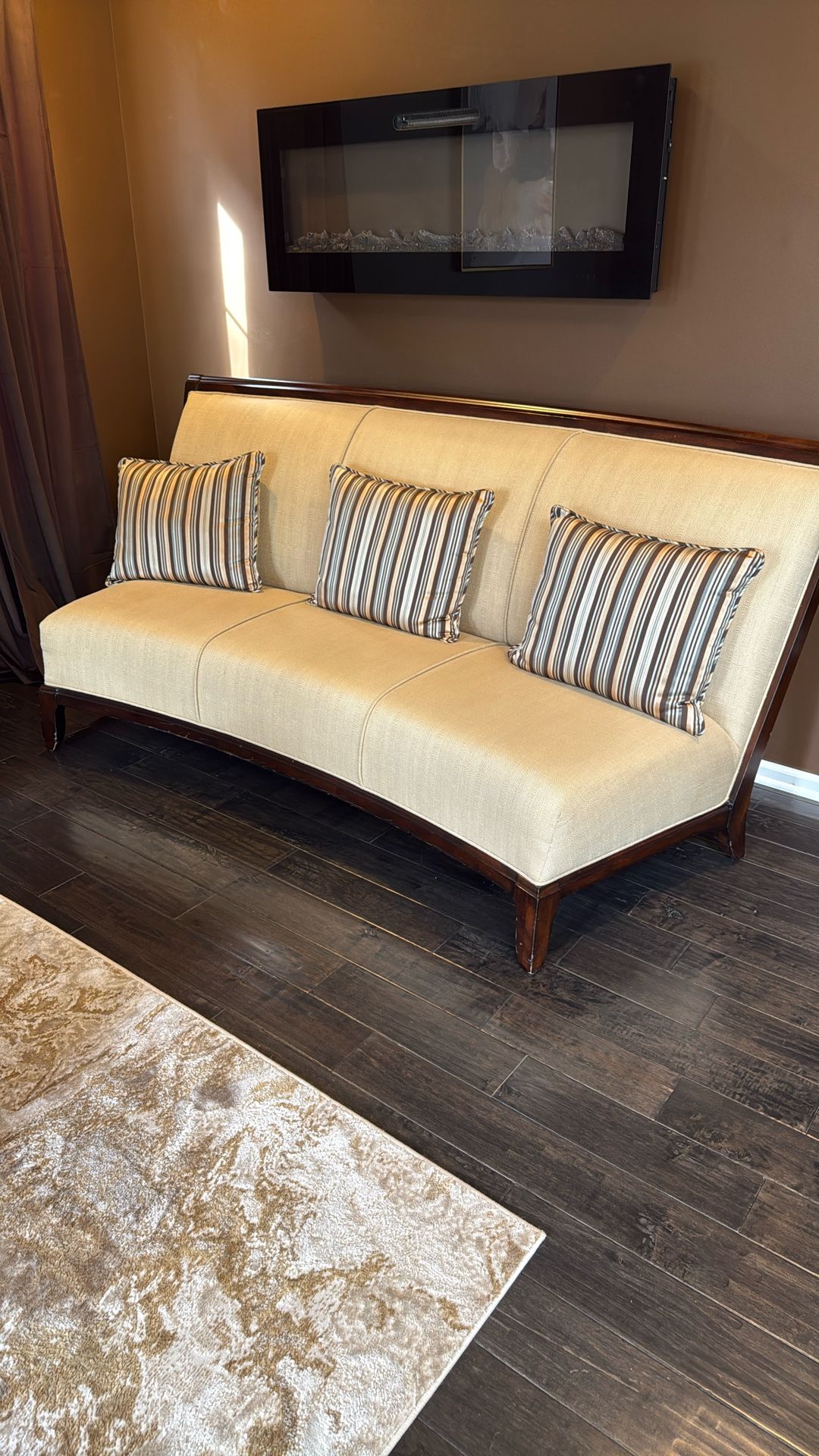 Sofas and table set for sale!