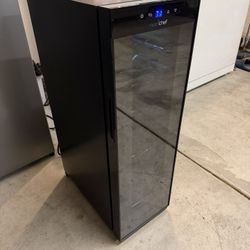 Nutrichef 12 Bottle Wine Cooler Fridge PKCWC120 