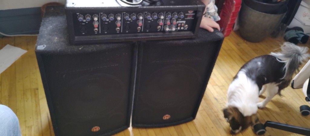 Preamp And Speakers