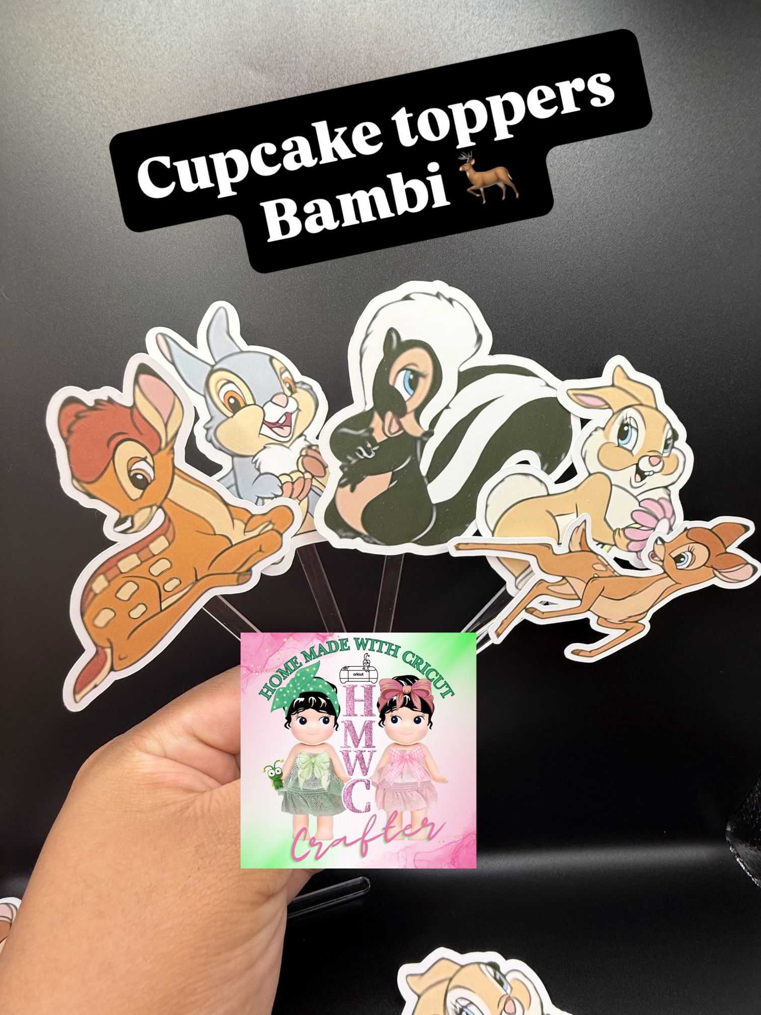 Cup Cake Topper