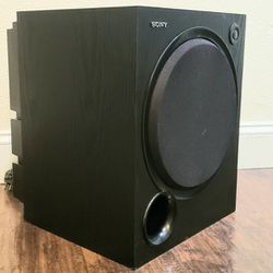 Sony SA-WMSP69 Active 10" Subwoofer Only - WORKING
