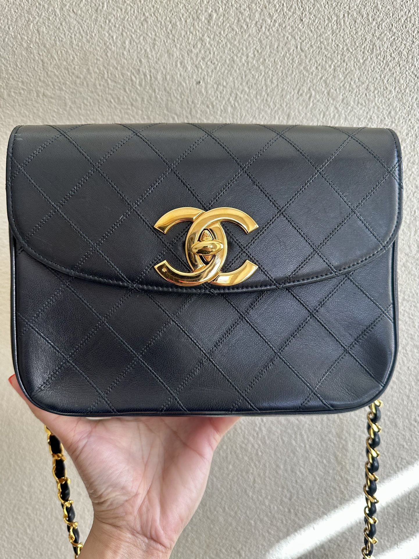 Chanel CC PRIMARY RED BLUE YELLOW QUILTED LEATHER BAG for Sale in