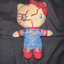 hello kitty x chucky key chain !