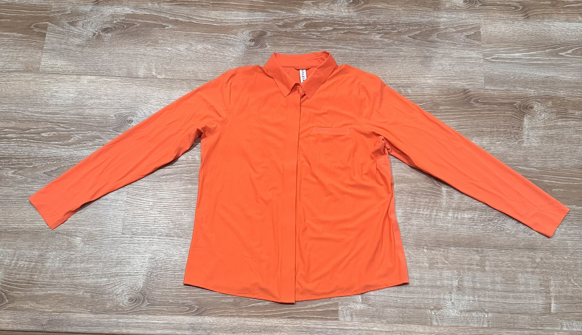 Athleta Urbanite Stretch Button Up Shirt