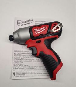 Milwaukee new 1/4" impact
