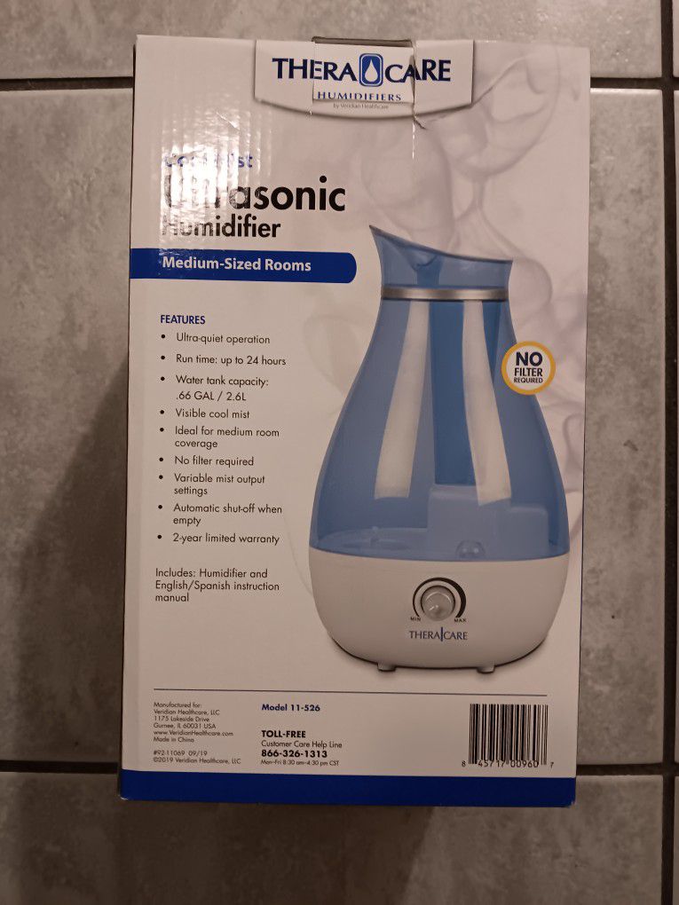 Brand New Thermacare Humidifier