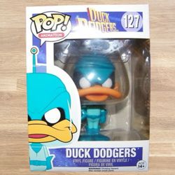 Funko Pop Animation #127 Duck Dodgers – Looney Tunes Vinyl Figure – Vaulted NIB