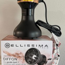 Bellissima Diffon Hair Diffuser & Ceramic Curly Hair Dryer – Lightweight & Compact (DF1 5000)