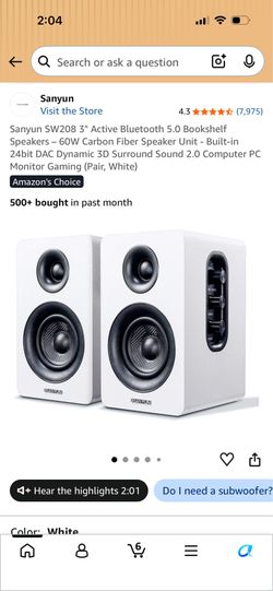 Speakers