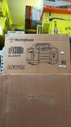 Westinghouse Electric 2100 PSI pressure washer