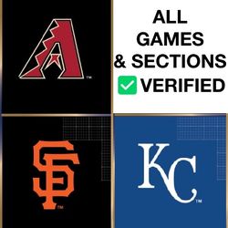 VIP, Lower, Lounge Tickets - Diamondbacks vs Giants & Royals