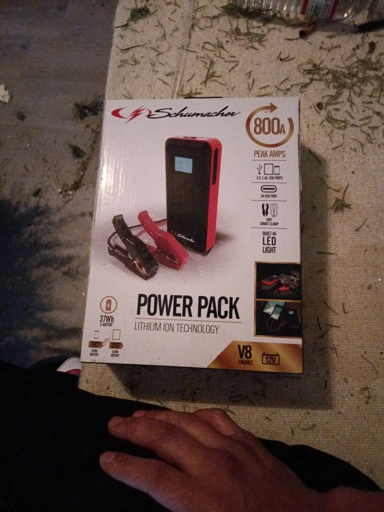 Schumacher 800 Power Pack 37whLi Battery 