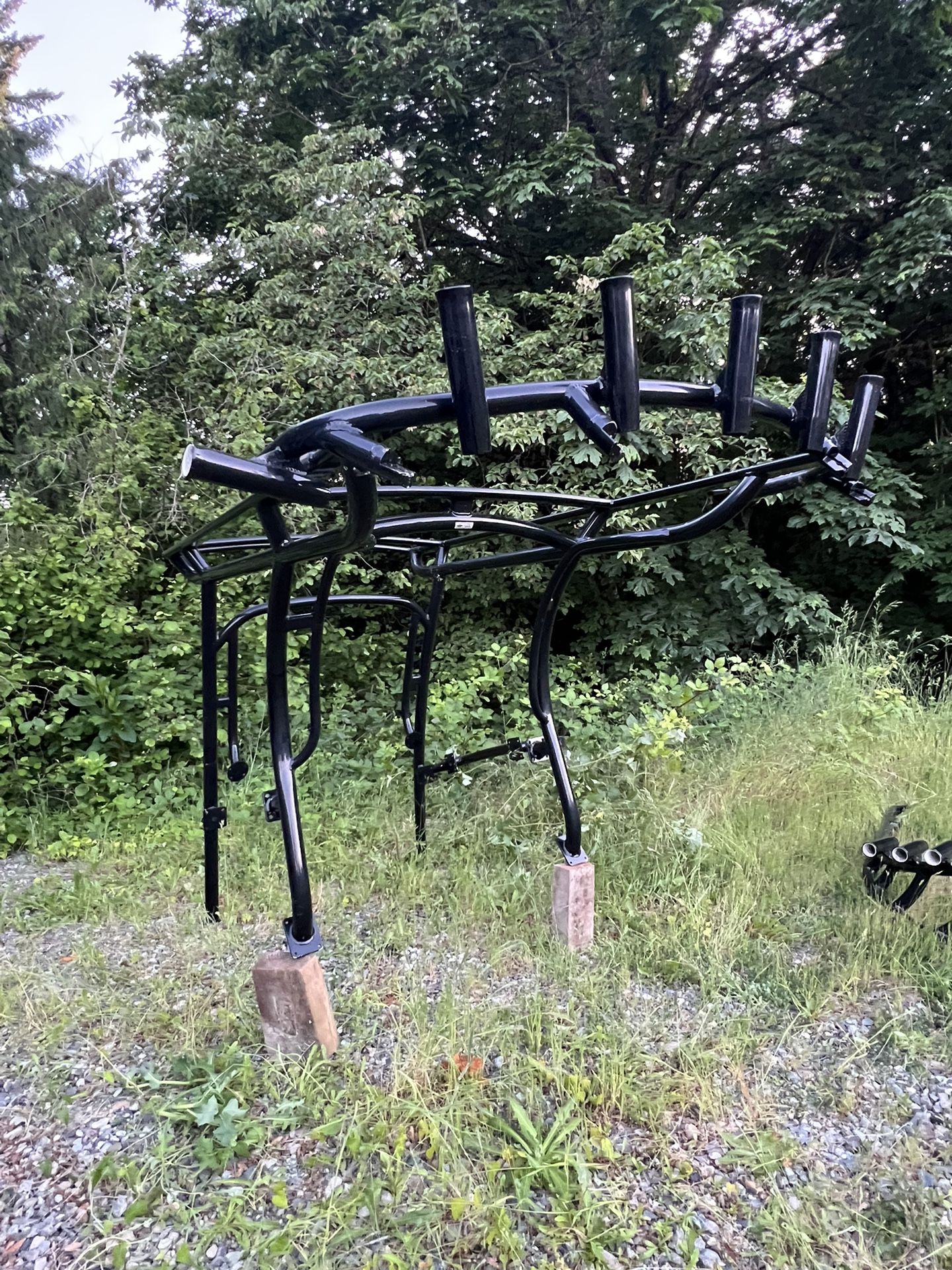 Boat Rack, 12 Fishing Rods Carrier.
