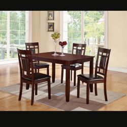 Dining Table Set Of 5-pcs