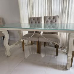 Barn Wood Table Distressed 