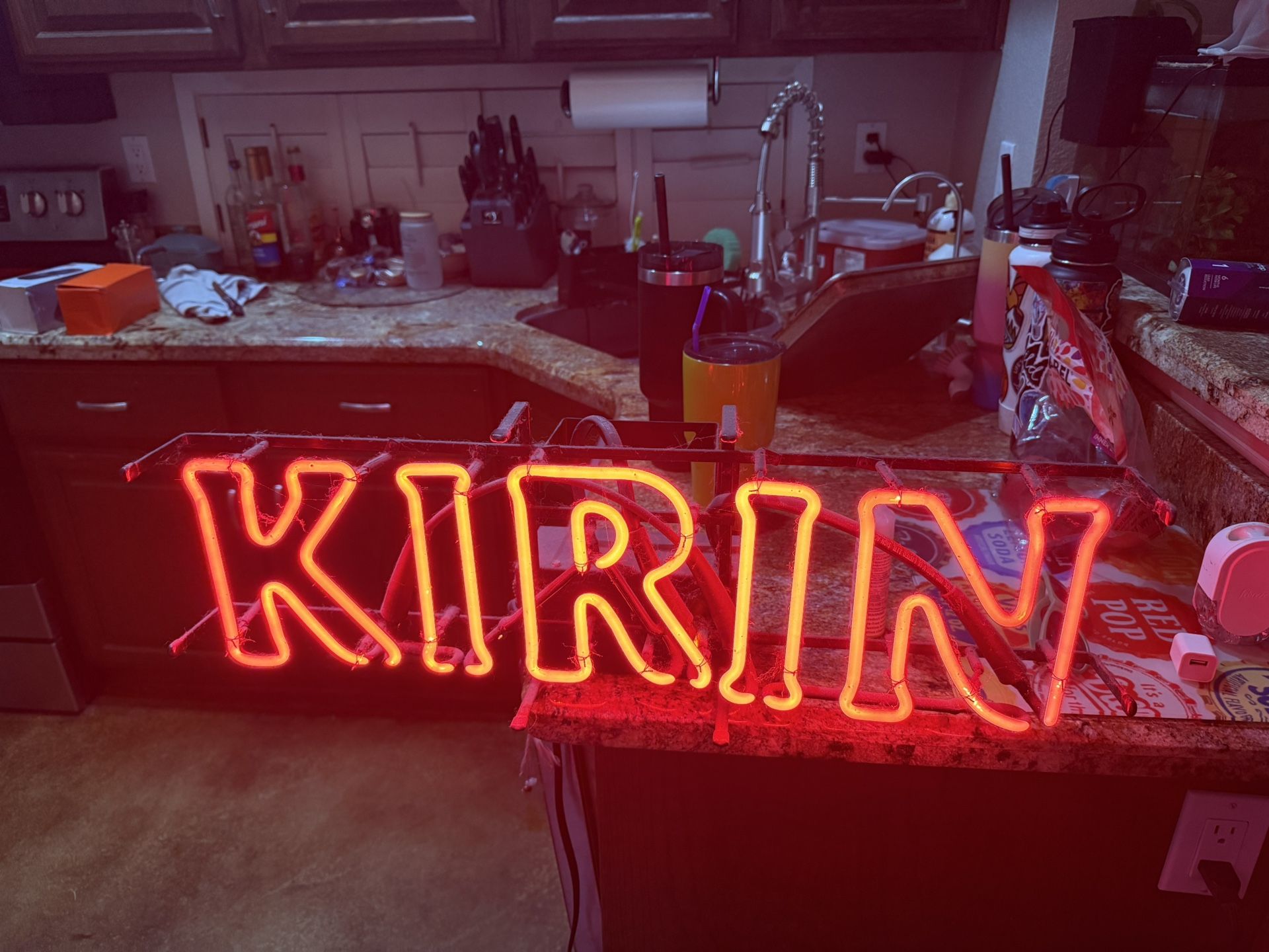 Real Neon Beer Sign Kirin