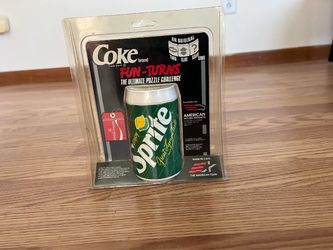 New- 1992 SPRITE- Fun Turns The Ultimate Puzzle Challenge -Coke Brand - 2 1/4” x 5”