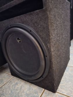 Atg Audio Transcend Series 15 Inch Dual 4-Ohm Subwoofer In Sealed Enclosure For Car Audio
