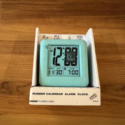 Rubber Calendar Alarm Clock 