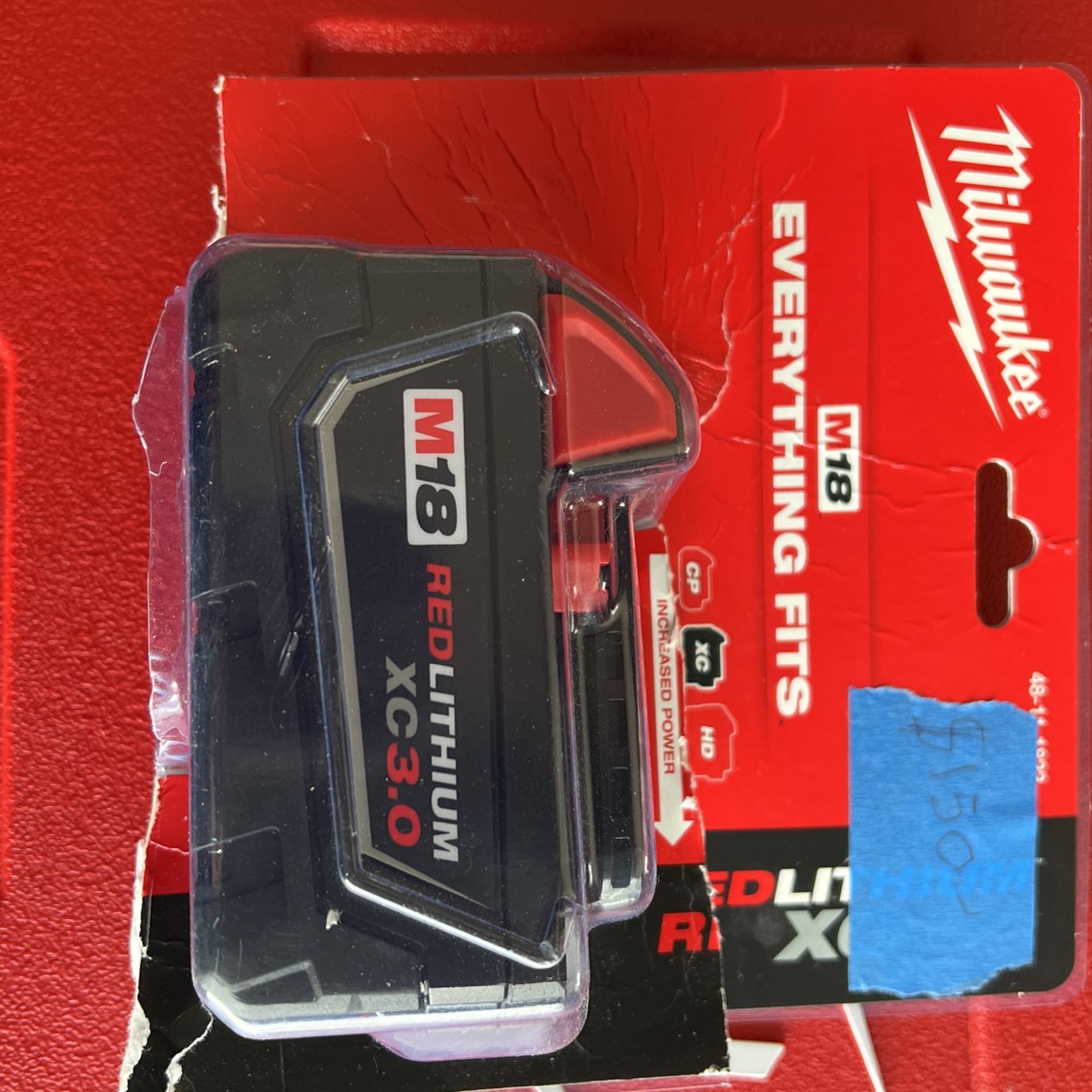 Lithium Battery XC3.0 Milwaukee