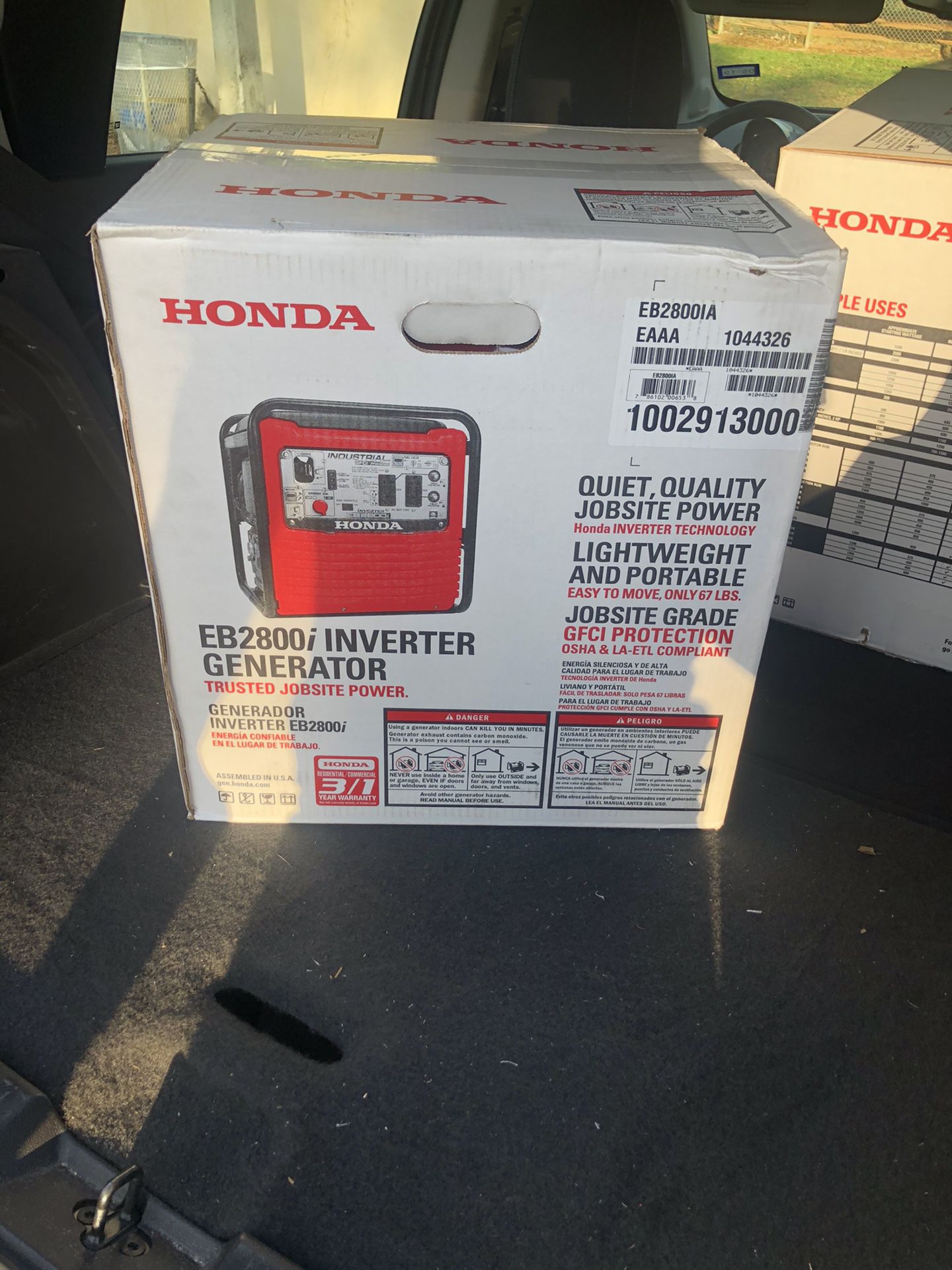 generator inverter Honda