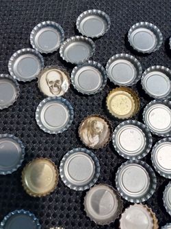 56 bottle caps for arts and craft  -  all $5