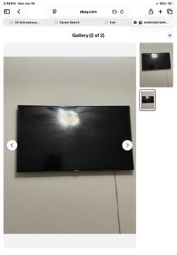 55' Samsung  smart TV