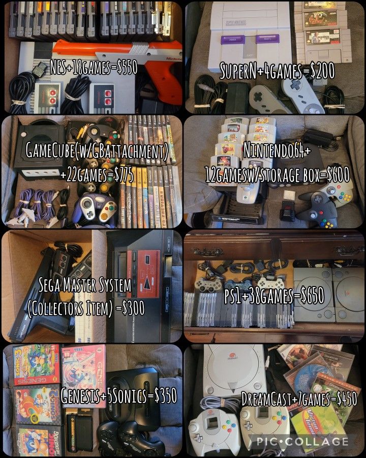 Nintendo, Sega, And More