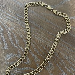 Goldplated cubanlink