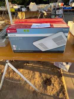 BATHROOM VENTILATION FAN W/HEATER/LIGHT