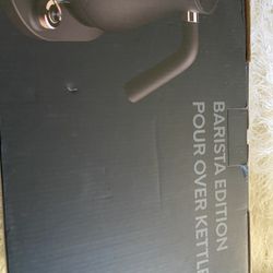 White Barista Edition Pour Over Kettle 