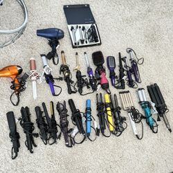 Hot styling tools for hair