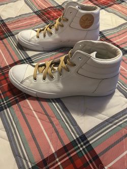 Converse Chuck Taylor All Star Hi (White/Gold)